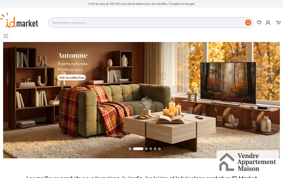 Capture : IDMarket.com c’est le meilleur prix en 1 clic